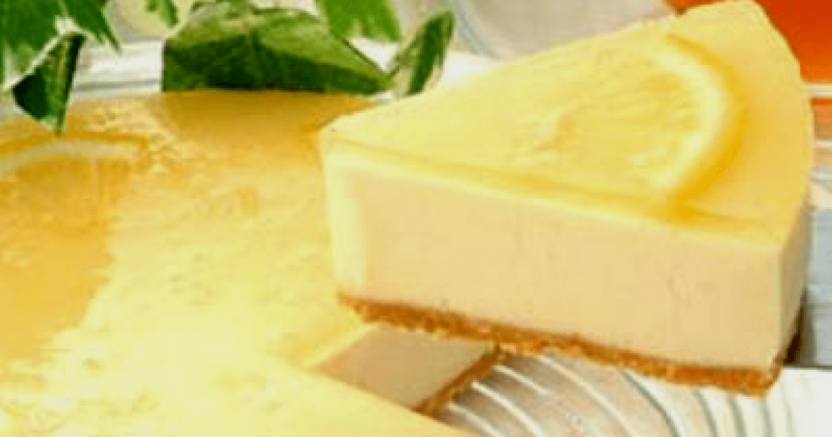 Limoncello cheesecake no-bake recipe
